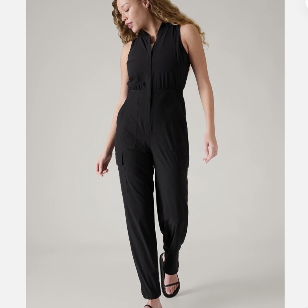 Athleta Classic Black Jumpsuit